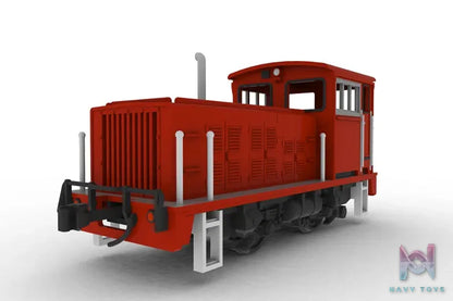 PLUM – Small Locomotive (L Type Orange & Convex Type Green) 1/80 Plastic Model (Licensed)
