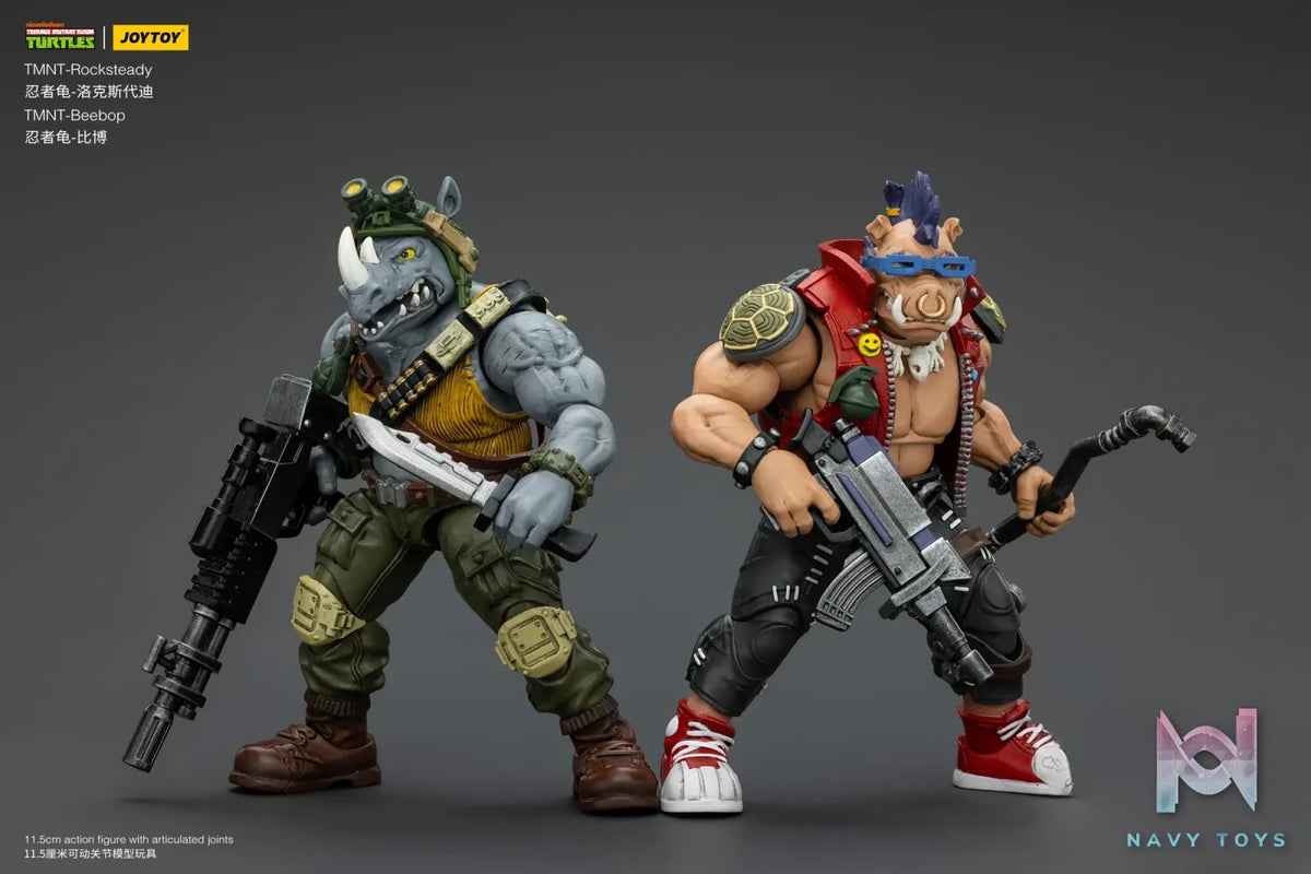 JOYTOY Studio – TMNT Beebop Rocksteady JT8476 JT8469 (Licensed)