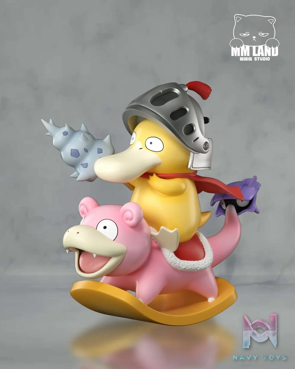 MM Land Studio - Koduck & Slowpoke - Pokemon resin statue MMLAND Studio anime figure