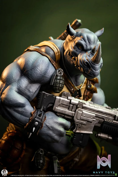 Premium Collectibles Studio – TMNT Legends Rocksteady 1/3 Scale Statue (Licensed)