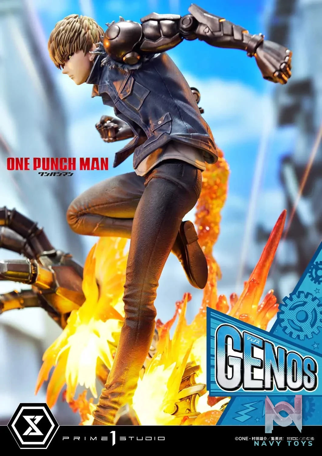 Prime 1 Studio – Concept Masterline One-Punch Man Genos CMOPM-01 CMOPM-01S (Licensed)