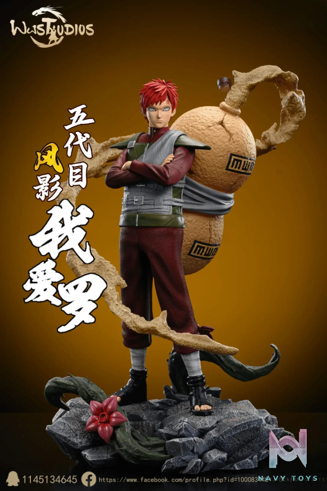 Ww Studio – Naruto Kazekage Gaara