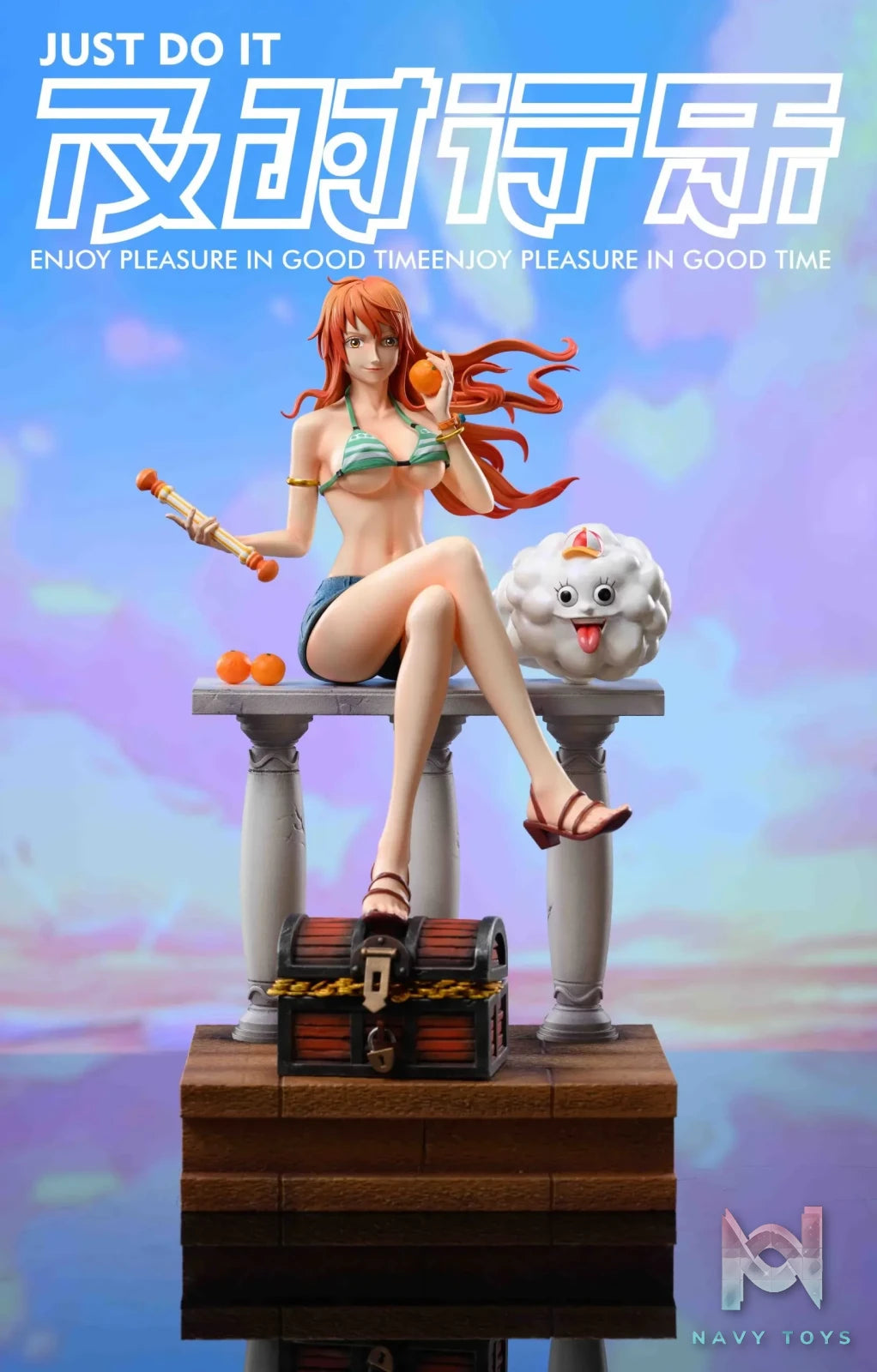 Just Do It Studio – One Piece Straw Hat Group Family Portrait After Two Years #2 Navigator Nami