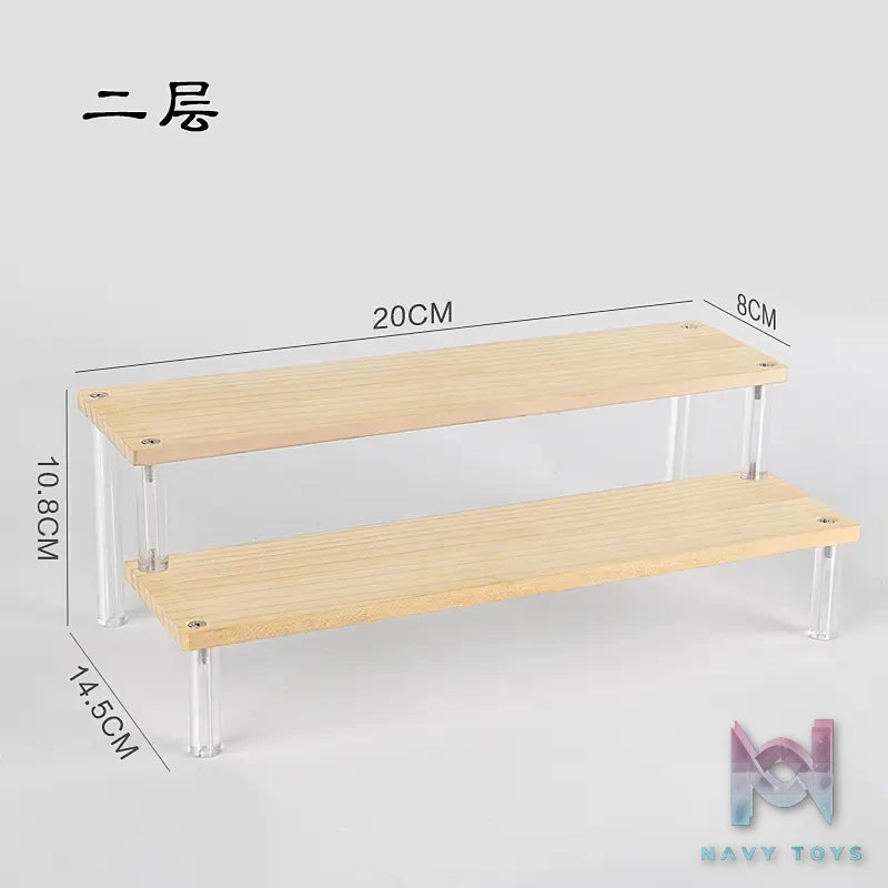 Showcase Factory – Acrylic Stair Display Stand for Nendoroids Blind Boxes Mini Figures