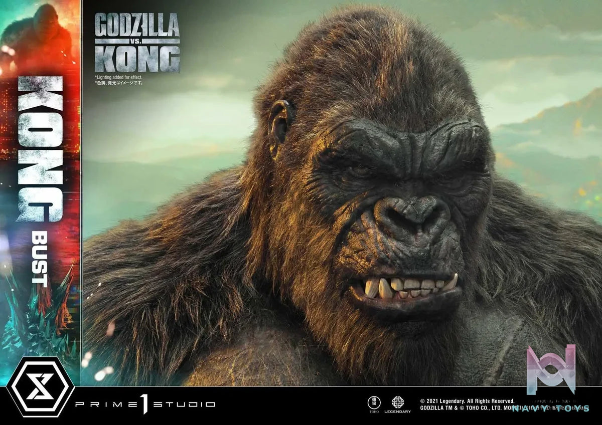 Prime 1 Studio – Life Size Bust Godzilla vs Kong Kong LSGVK-02 (Licensed)