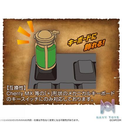 CAPCOM Studio – Monster Hunter Desktop Figure – Item Mascot 6Pack BOX (Licensed)