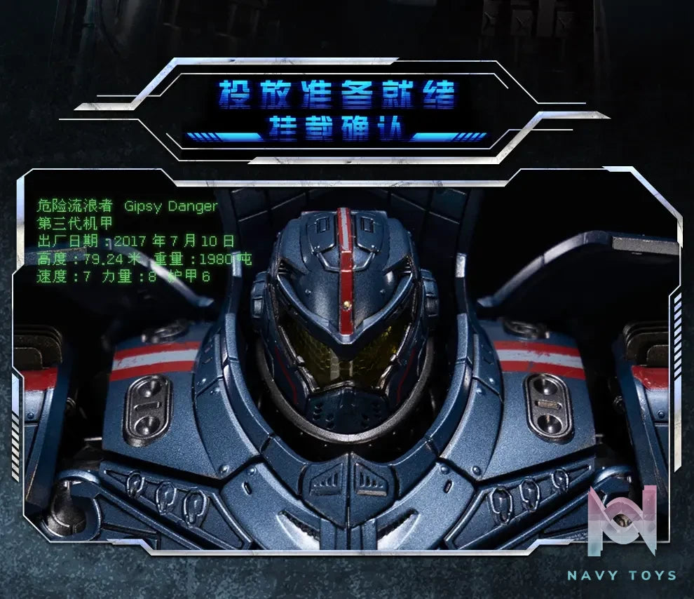 GONG Studio – Resonance Pacific Rim Danger Wanderer Diecast Action Figure (Licensed)