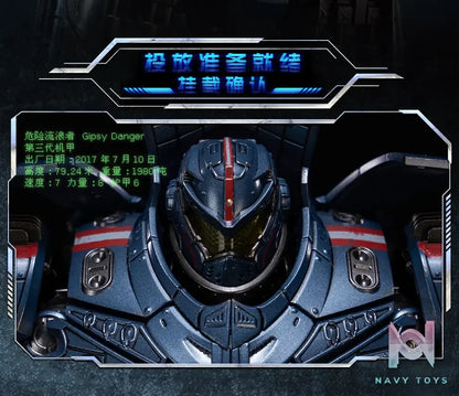 GONG Studio – Resonance Pacific Rim Danger Wanderer Diecast Action Figure (Licensed)