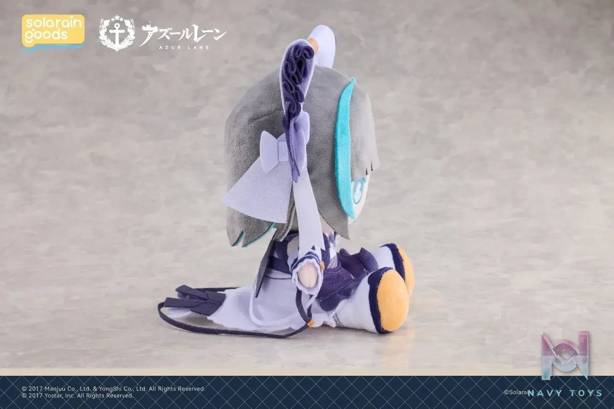 Solarain Toys – Azur Lane Cheshire × Formidable × Sirius PuniPuni Sitting Plush Doll (Licensed)