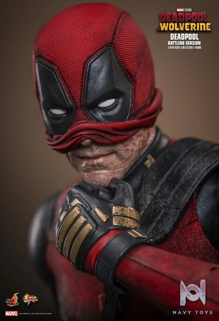 Hottoys – Marvel Deadpool & Wolverine Deadpool (Battling Version) MMS782 (Licensed)
