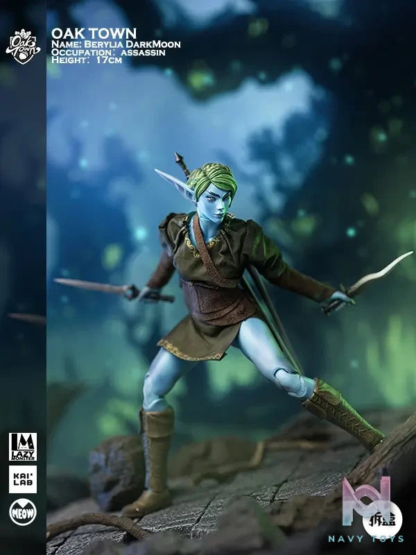 Lazy Monster Studio – Oak town Berylia Dark Moon Assassin & Sorceress (Licensed)