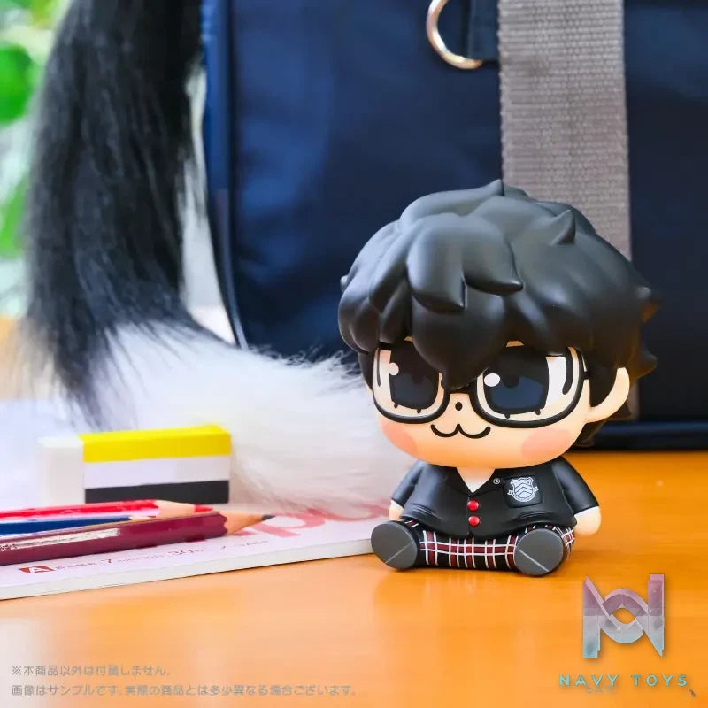 empty – Persona 5 Royal Protagonist x Bkub bkuvi Protagonist Soft Vinyl Figure (Licensed)