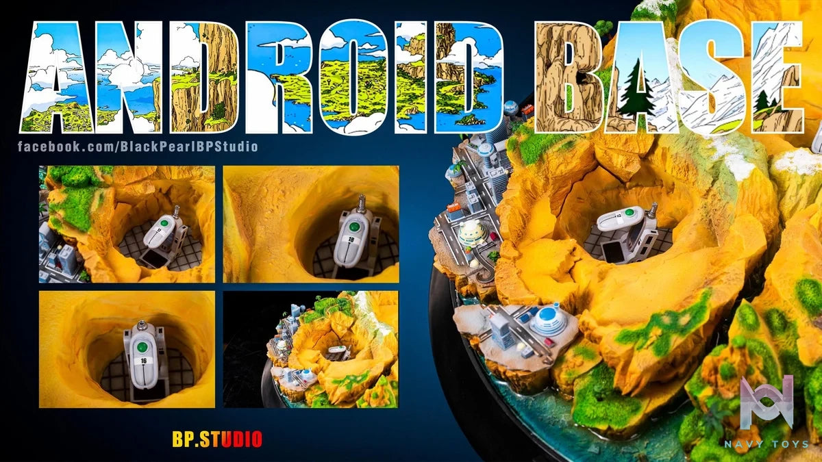 Androids Saga Combination Base - Dragon Ball - BP Studio resin statue Bp Studio anime figure
