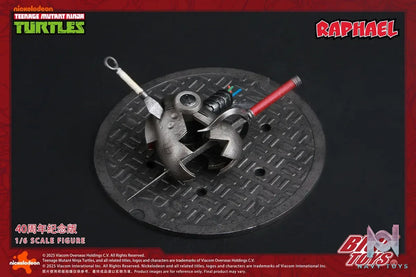 BIGFTOYS – BIGF-002 TNMT Raphael 40th Anniversary Edition 1/6 Scale Action Figure (Licensed)