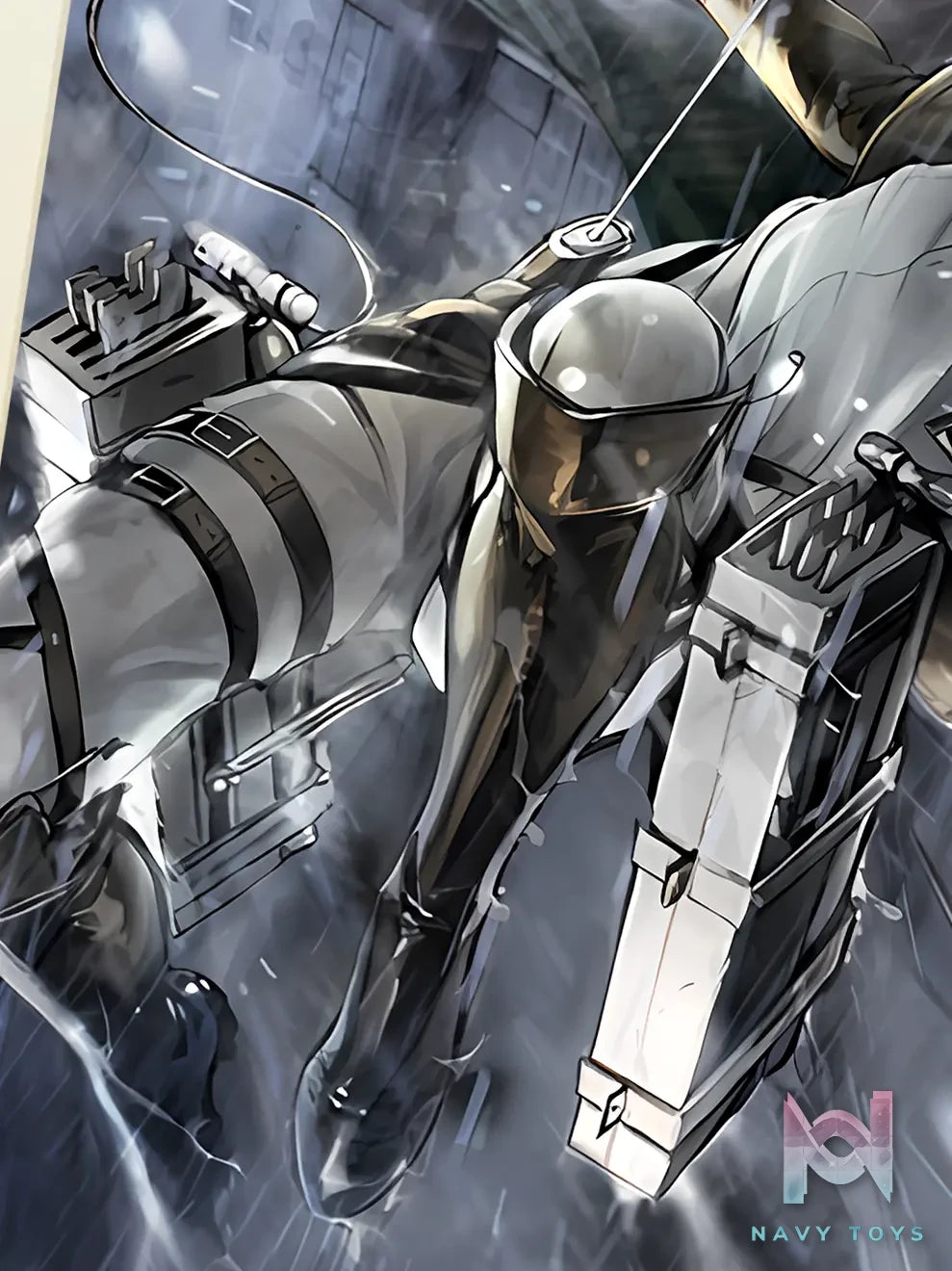 Xing Kong Studio – Attack on Titan Wings of Freedom Levi Ackerman Decorative Painting