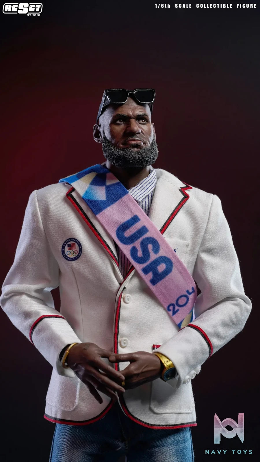 Reset Studio – Team USA Olympics James 1/6 Collectible Action Figure