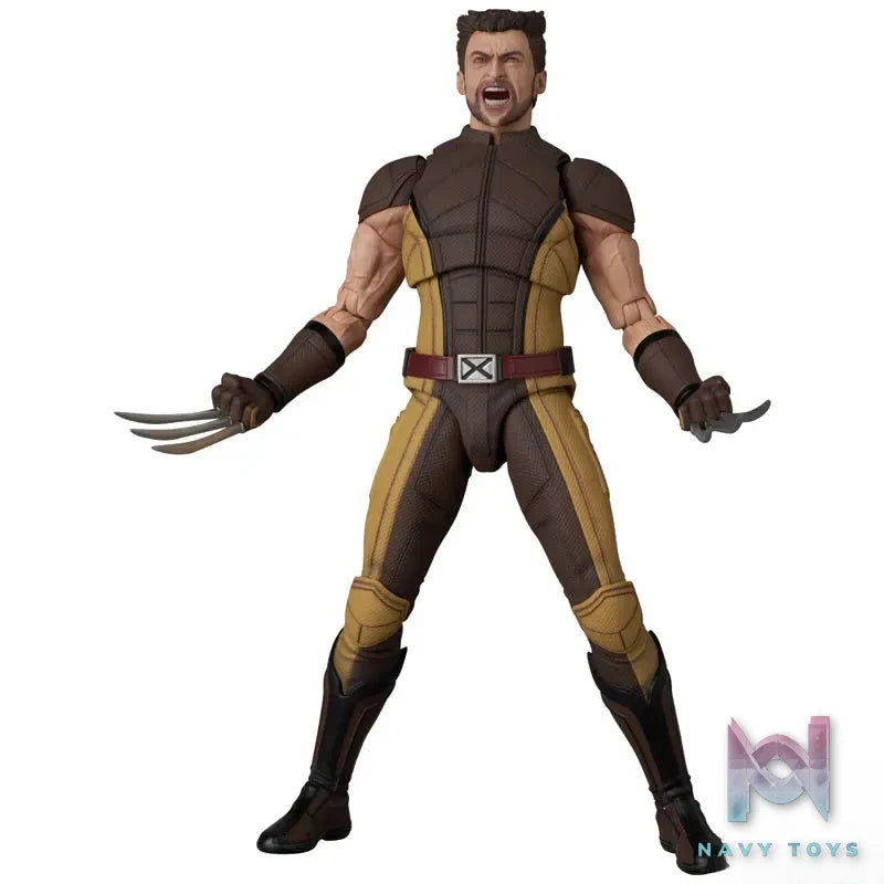 MEDICOM TOY – MAFEX No.297 MAFEX WOLVERINE BROWN Ver. “DEADPOOL X WOLVERINE” (Licensed)