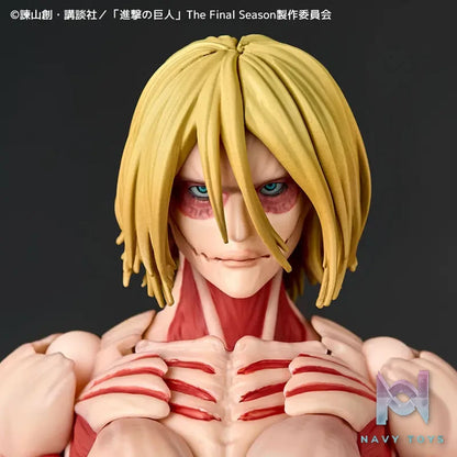 Kaiyodo – Revoltech Amazing Yamaguchi Attack on Titan Armored Titan & Female Titan (Licensed)