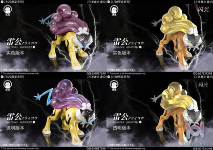 Wang Wang Studio – Pokémon Legendary beasts #2 Raikou