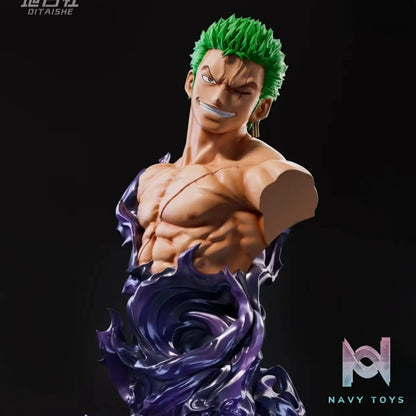 Di Tai She Studio – One Piece Zoro Bust Resin Statue