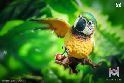 Xing Tou Yi He Studio – Jungle Catalog 001 Ara ararauna Blue-and-yellow Macaw Kotton (Licensed)