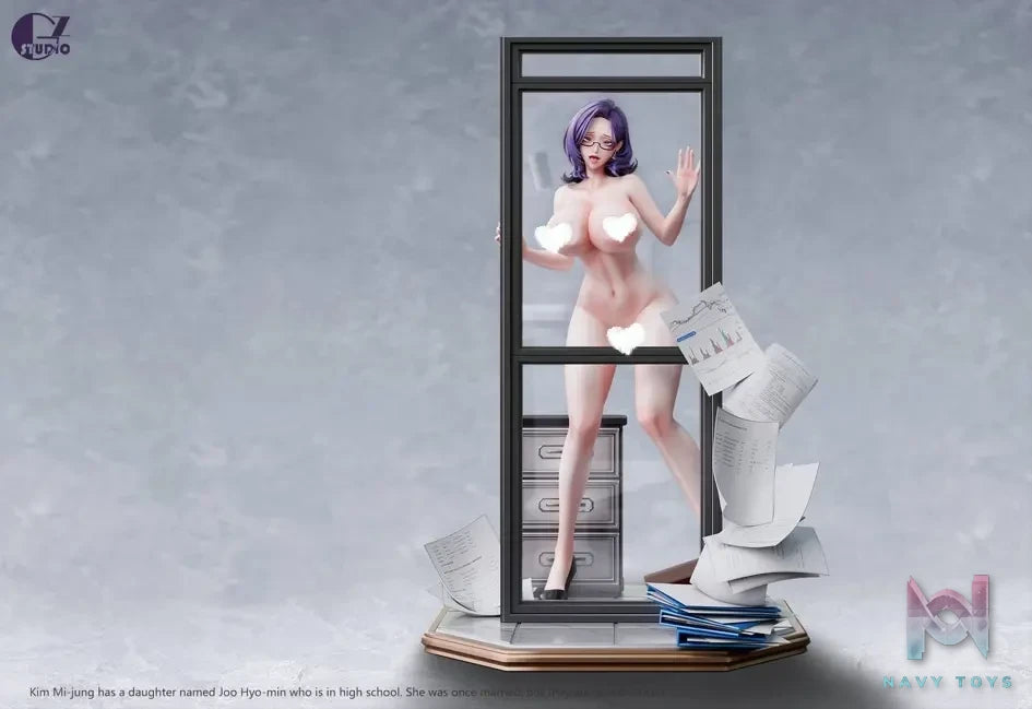GZ Studio – Kim Mi-Jung in Front of the Floor-to-Ceiling Window A Wonderful New World