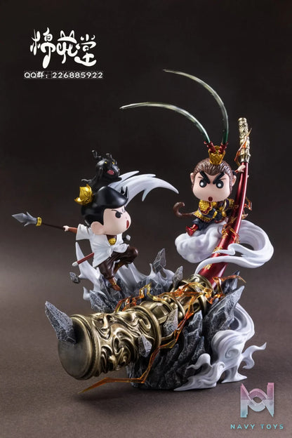 M.H.T Studio – Crayon Shin-chan Cosplay Sun Wukong VS Erlang Shen