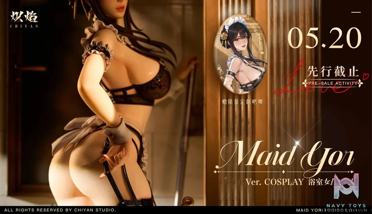CHIYAN Studio - Spy x Family Bathroom Series Yor Forger resin statue Navy Toys anime figure