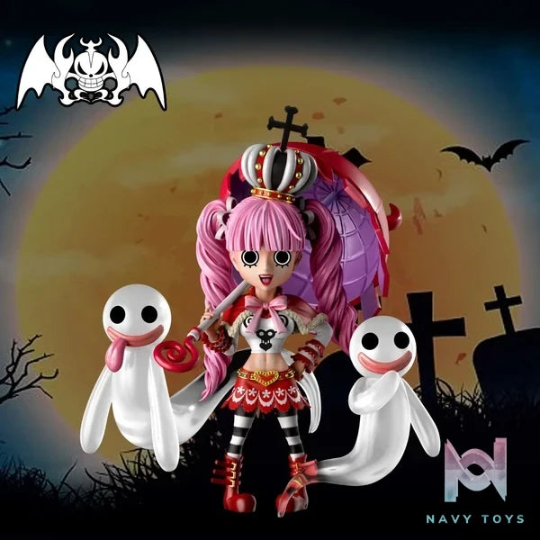 A+ Studio - One Piece Thriller Bark Saga 01 Ghost Perona resin statue Navy Toys anime figure