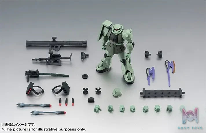 BANDAI – ROBOT Spirits SIDE MS MS-06 Mass Production Zaku ver. A.N.I.M.E. (Licensed)