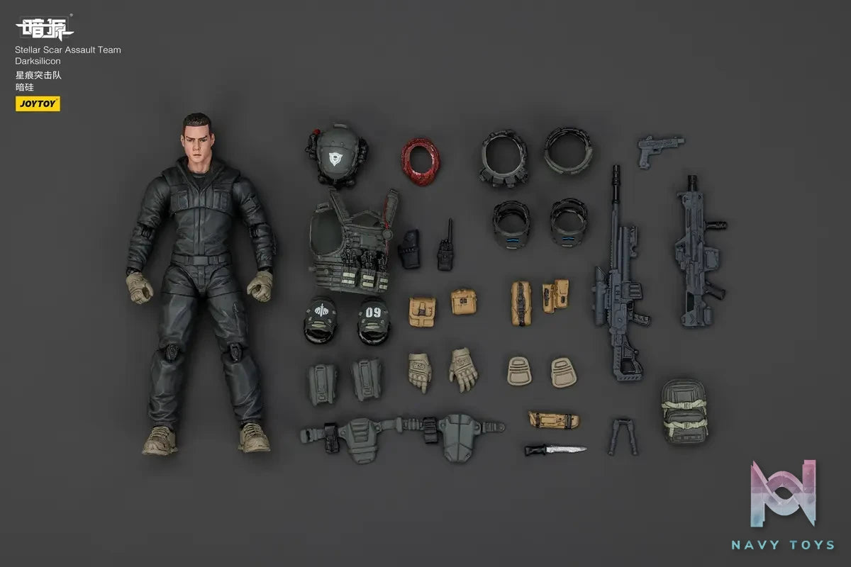 JOYTOY – Stellar Scar Assault Team Gravelgold & Darksilicon & Titanite & Firesulfur & Ghostmanganese JT01871 JT01888 JT01895 JT01901 JT01918 (Licensed)