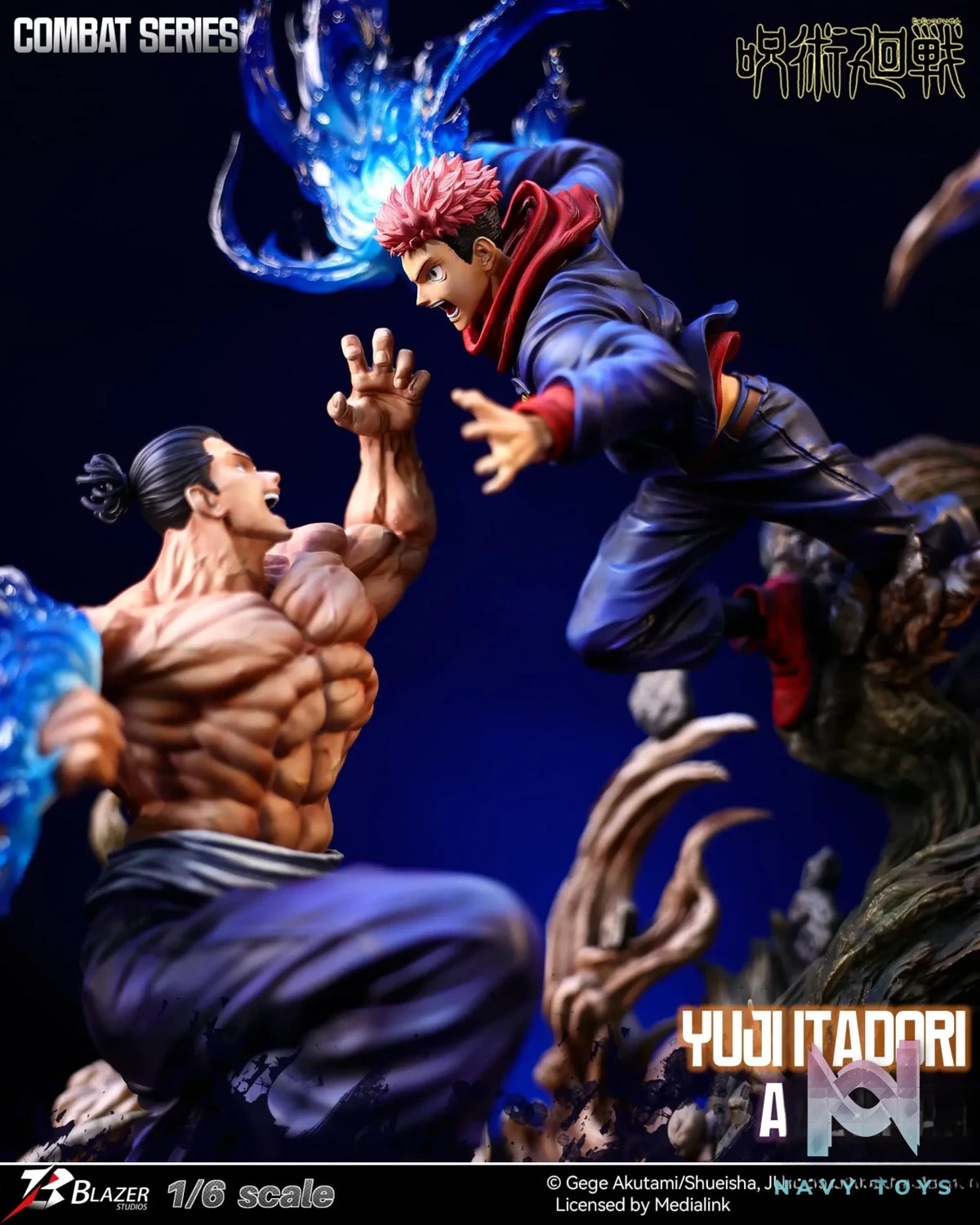 Blazer Studio – Jujutsu Kaisen Yuji Itadori X Aoi Todo 1/6 Scale Statue (Licensed)