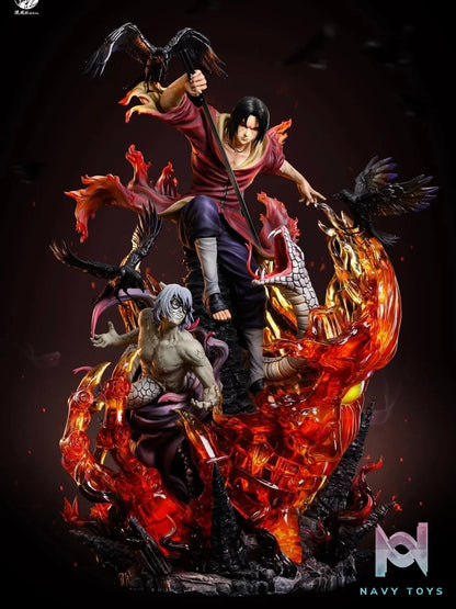 Uchiha Sasuke & Uchiha Itachi - Ventus Studio resin statue ventus Studio anime figure