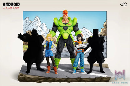 Infinite Studio – Dragon Ball Double Scale Android 16 17 18 Set