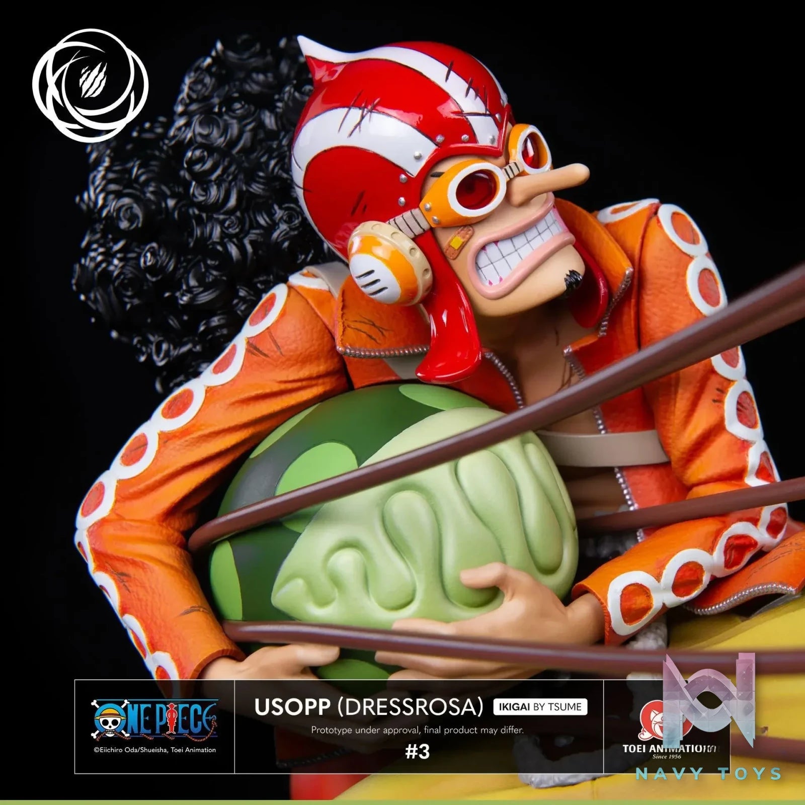Tsume Studio - Usopp (Dressrosa) Ikigai 1/6 Scale Statue IKIGAI (Licensed) resin statue Navy Toys anime figure