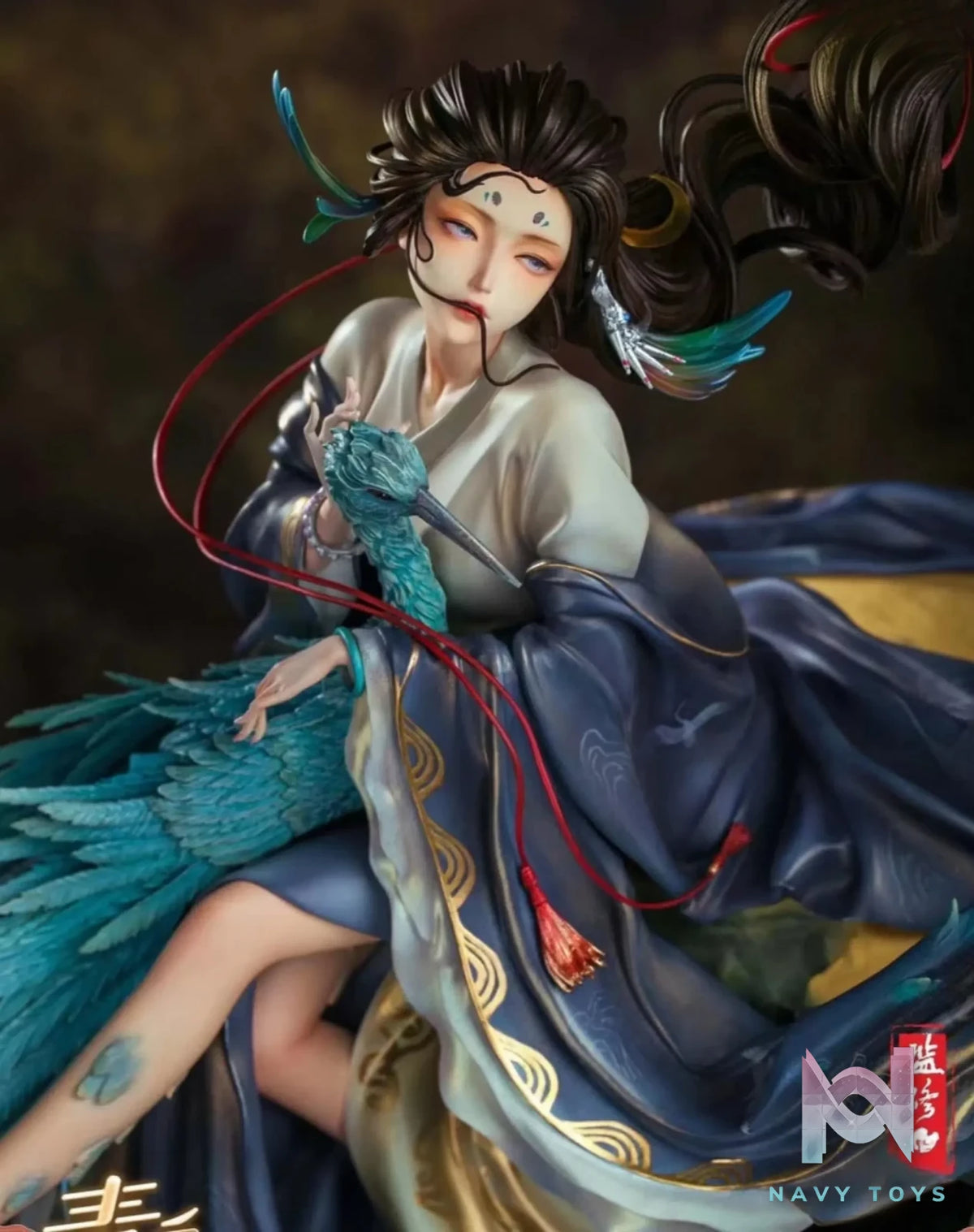 PJ Studio – Amerfort Chinese Drunk Beauty Blue Bird (Licensed)