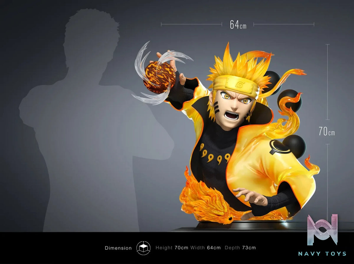 CHIKARA Studio – Naruto Uzumaki Naruto Rikudousennin Modo 1/1 Bust