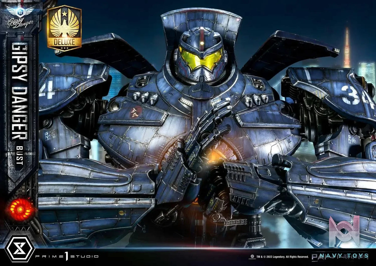 Prime 1 Studio – Life Size Bust Pacific Rim Gipsy Danger LSPACRIM-01 LSPACRIM-01DX (Licensed)