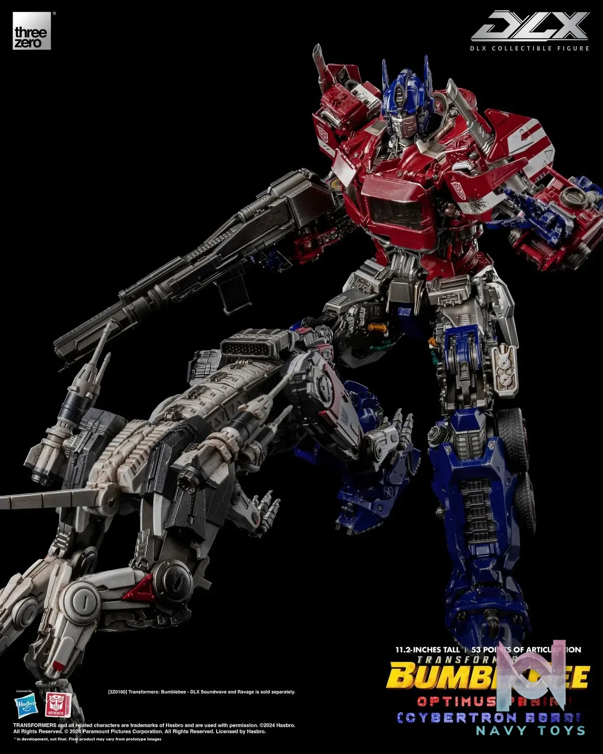 Threezero Studio – Transformers: Bumblebee DLX Optimus Prime Cybertron Mode