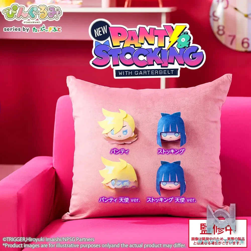 Bushiroad Creative – New PANTY X STOCKING with GARTERBELT Plush X Plush Badge (Licensed)