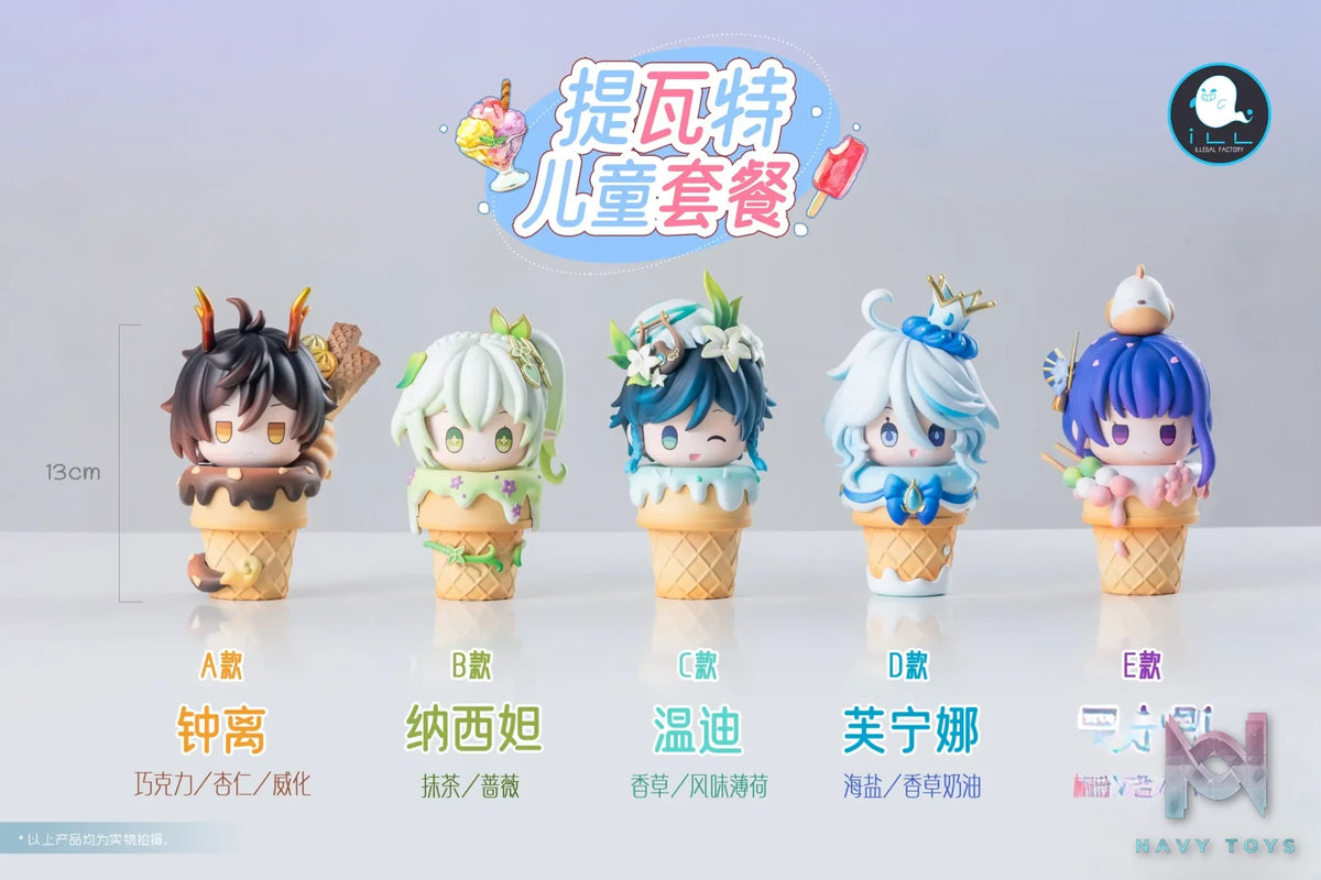 ILLegal Factory Studio – Genshin Impact 005 Ice Cream The Seven Archons Series