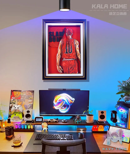 KALA HOME Studio – Hanamichi Sakuragi #02 3D Decorative Painting Slam Dunk