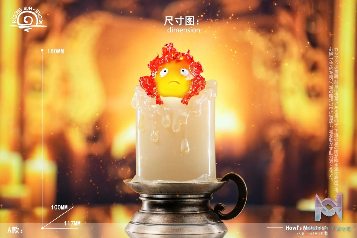 Rising Sun Studio – Howl’s Moving Castle Hayao Miyazaki Calcifer 2.0