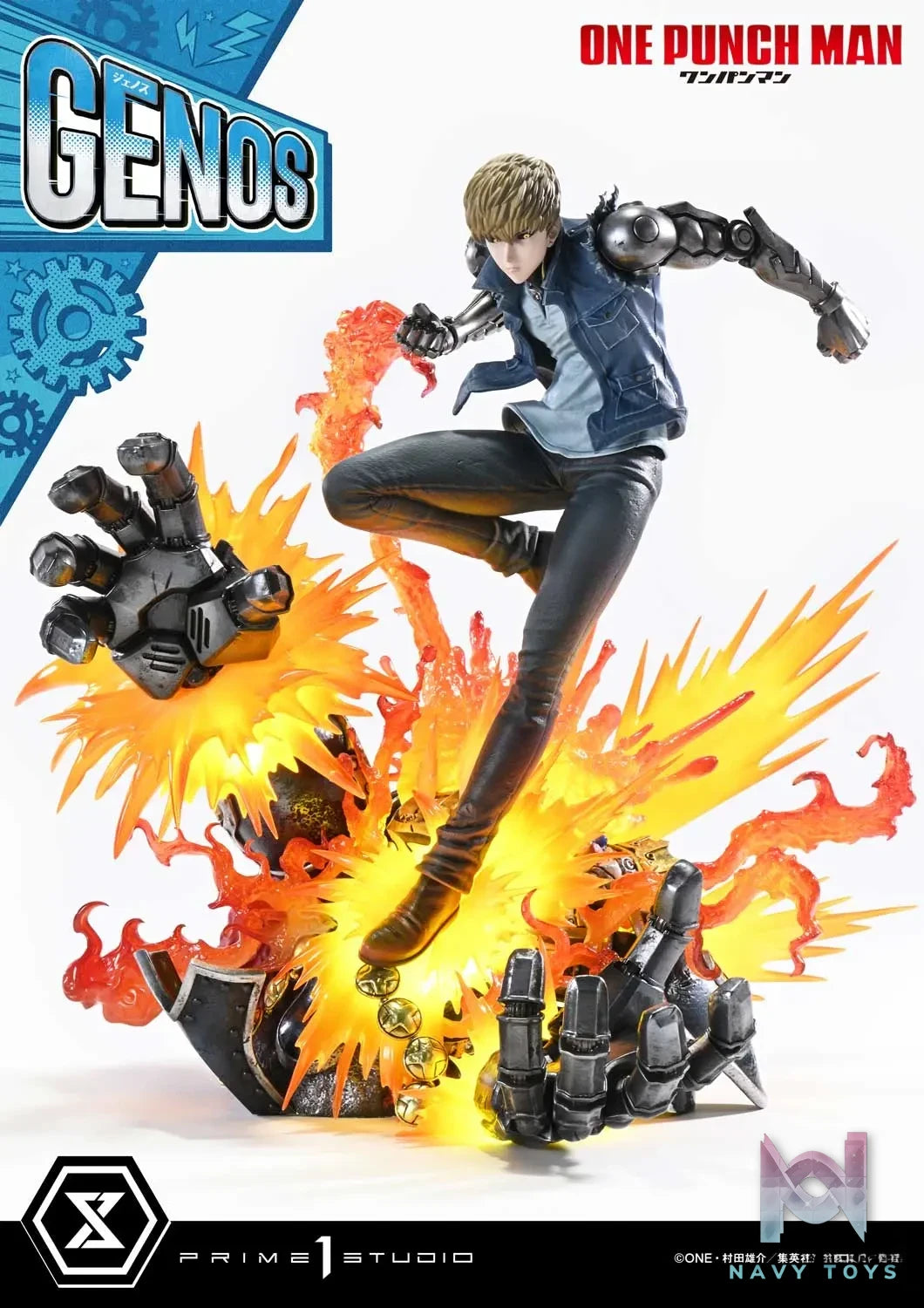 Prime 1 Studio – Concept Masterline One-Punch Man Genos CMOPM-01 CMOPM-01S (Licensed)