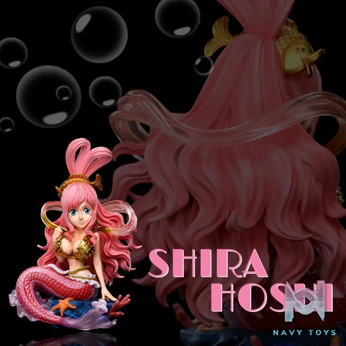 A+ Studio - One Piece Fish - Man Island 1 Mermaid Princess Shirahoshi resin statue Navy Toys anime figure