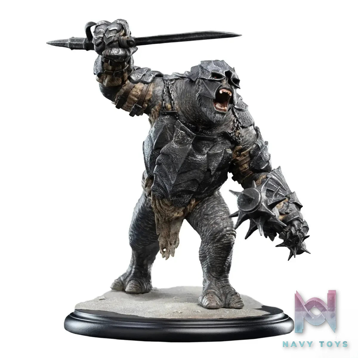 WETA Workshop Studio – The Lord of the Rings Trilogy Miniature Statue-Olog-hai of the Black Gate Statue 86-01-04766 (Licensed)