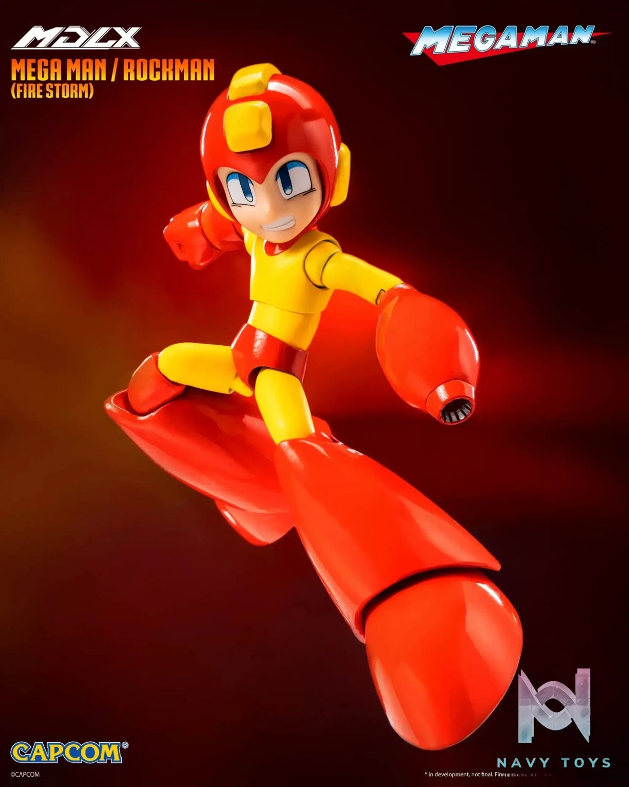 Threezero Studio – Rockman MDLX Mega Man (Fire Storm)