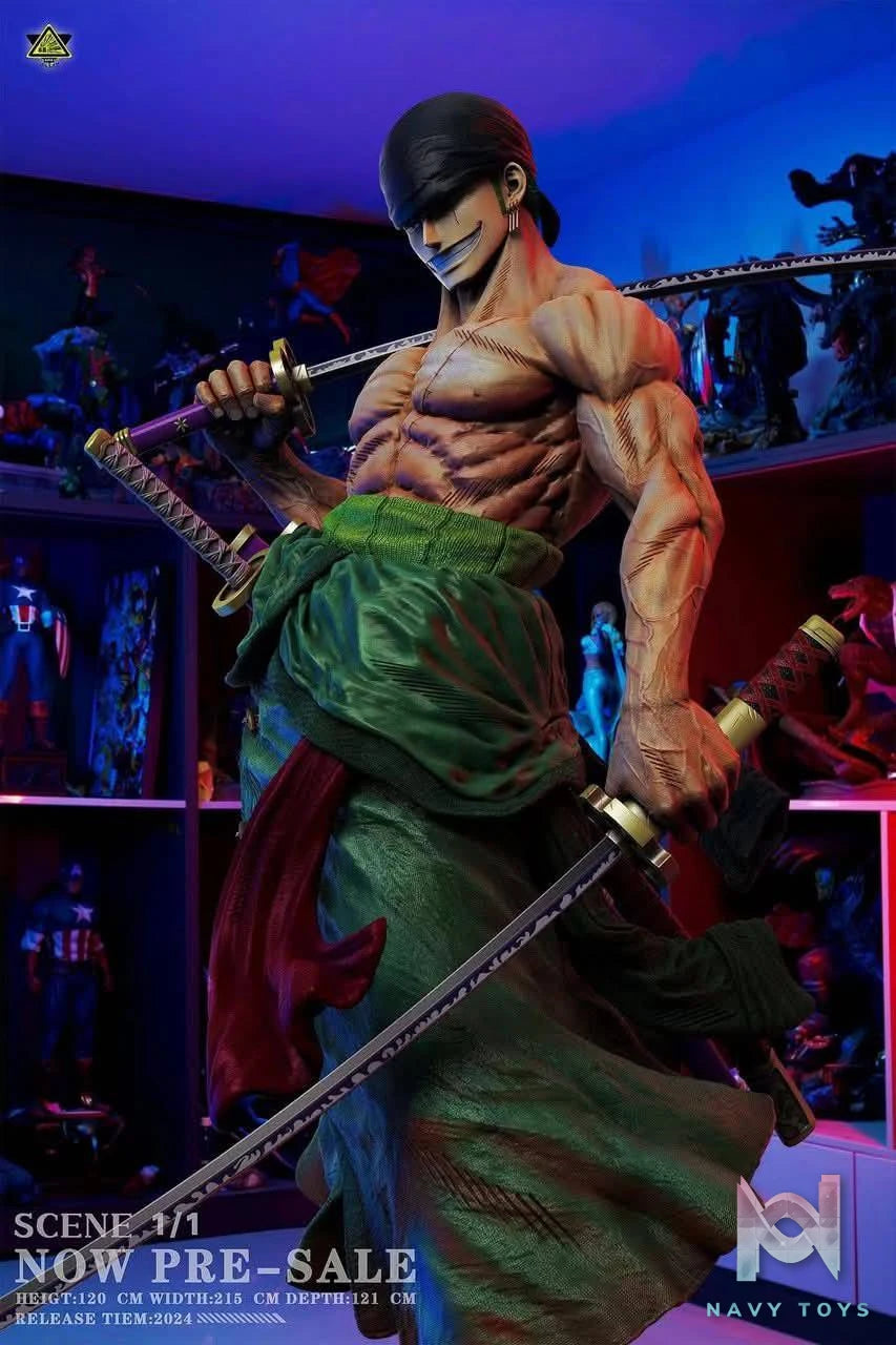 Roronoa Zoro Life Scale resin statue super bomb studio anime figure