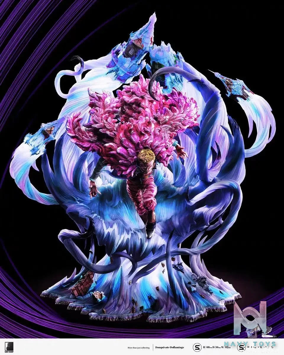 LAST SLEEP Studio - One Piece JOKER Donquixote Doflamingo resin statue Navy Toys anime figure