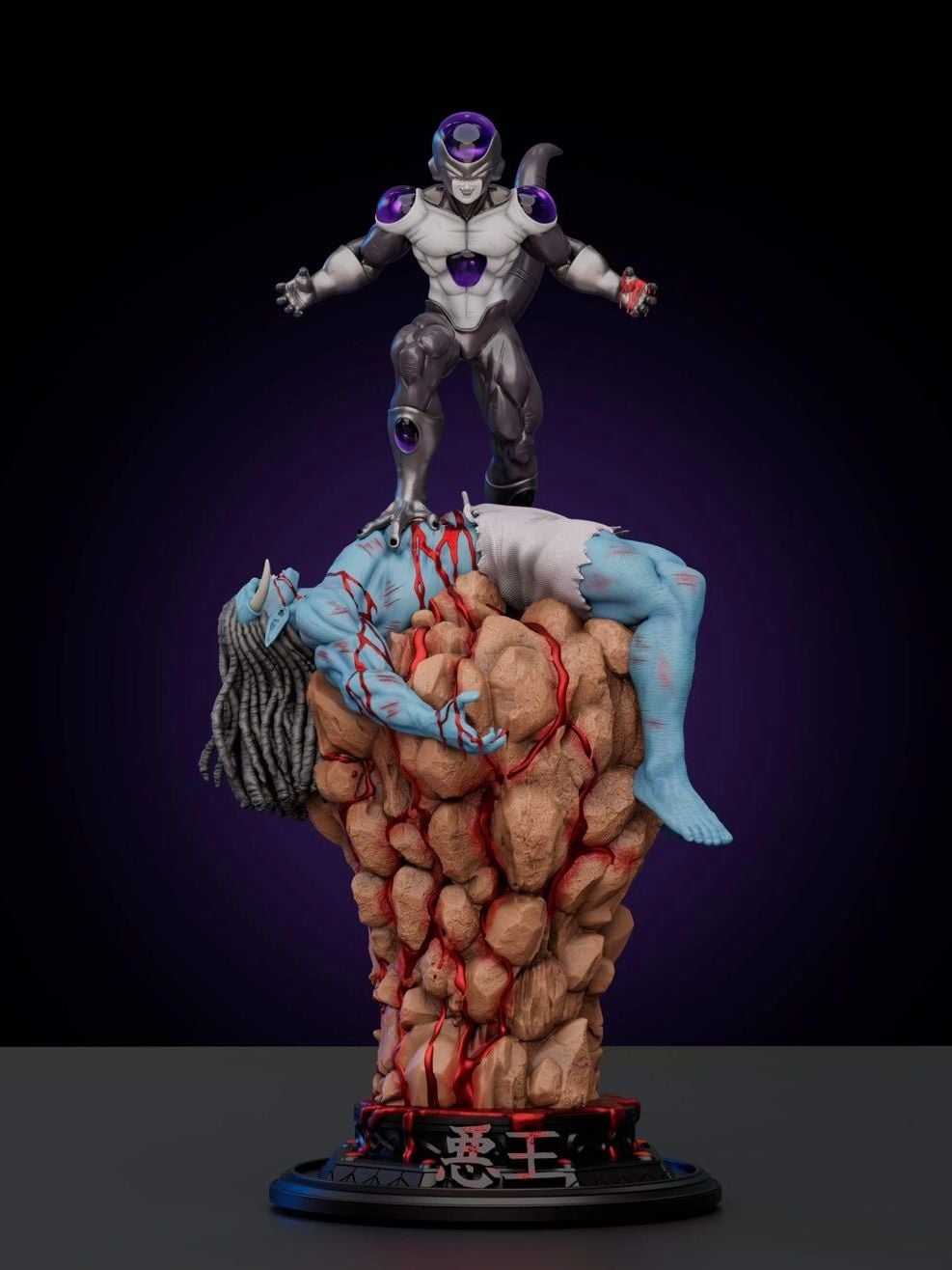 Frieza vs Gas - Dragon Ball Super - Power Collection Studio resin statue power collection studio anime figure